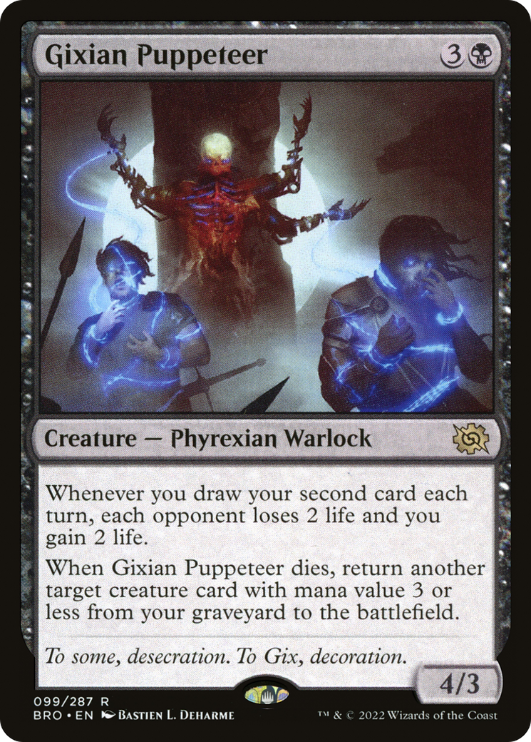 Gixian Puppeteer [The Brothers' War] Foil