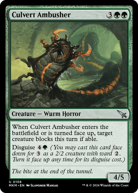 Culvert Ambusher [Murders at Karlov Manor] Foil