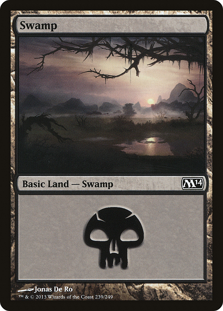 Swamp (239) [Magic 2014] Foil
