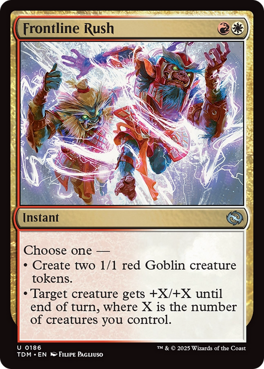 Frontline Rush (186) - Tarkir: Dragonstorm