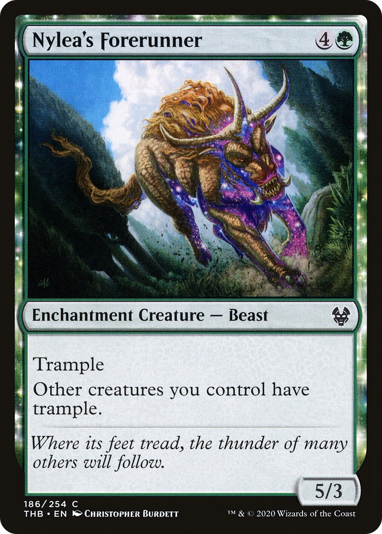 Nylea's Forerunner [Theros Beyond Death] Foil