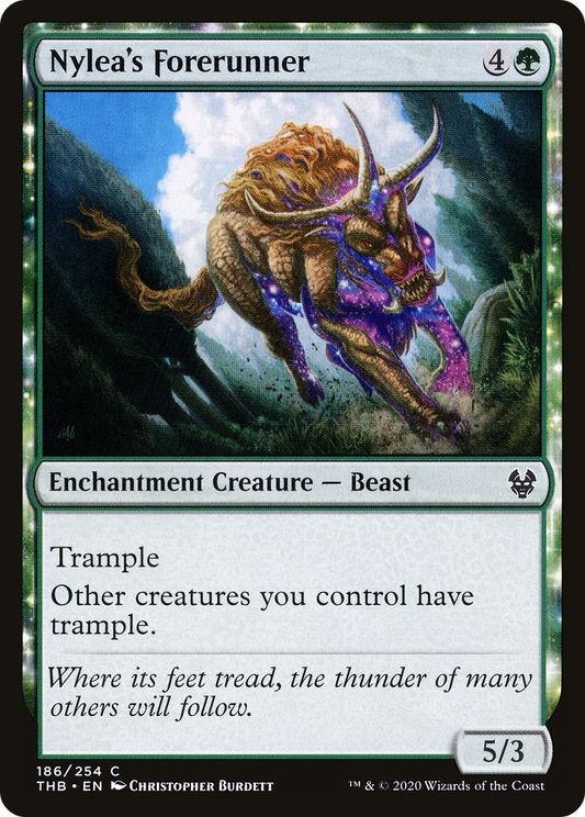 Nylea's Forerunner [Theros Beyond Death] Foil