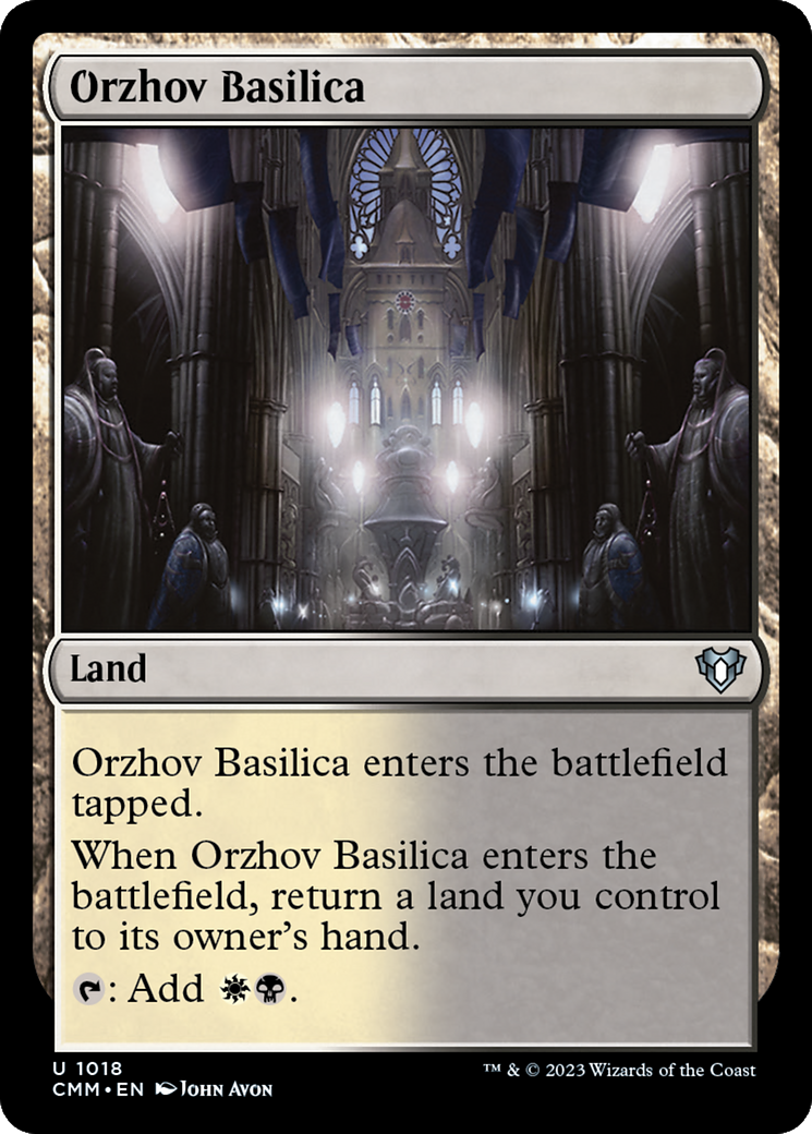 Orzhov Basilica [Commander Masters] | Silver Goblin