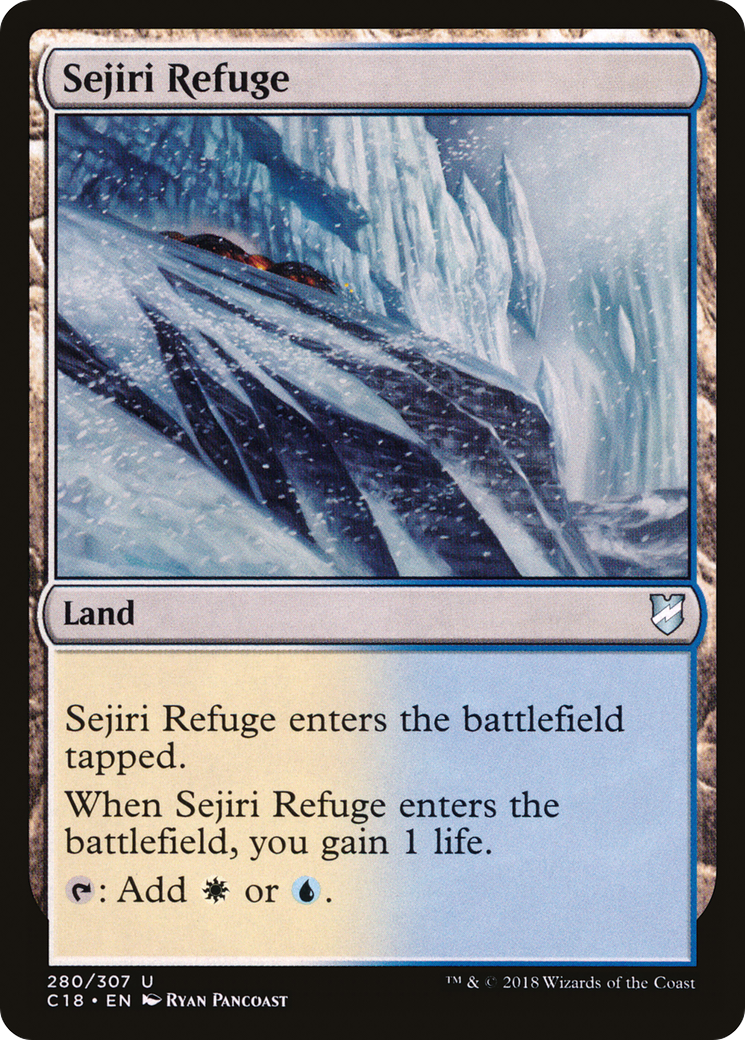 Sejiri Refuge [Commander 2018] | Silver Goblin