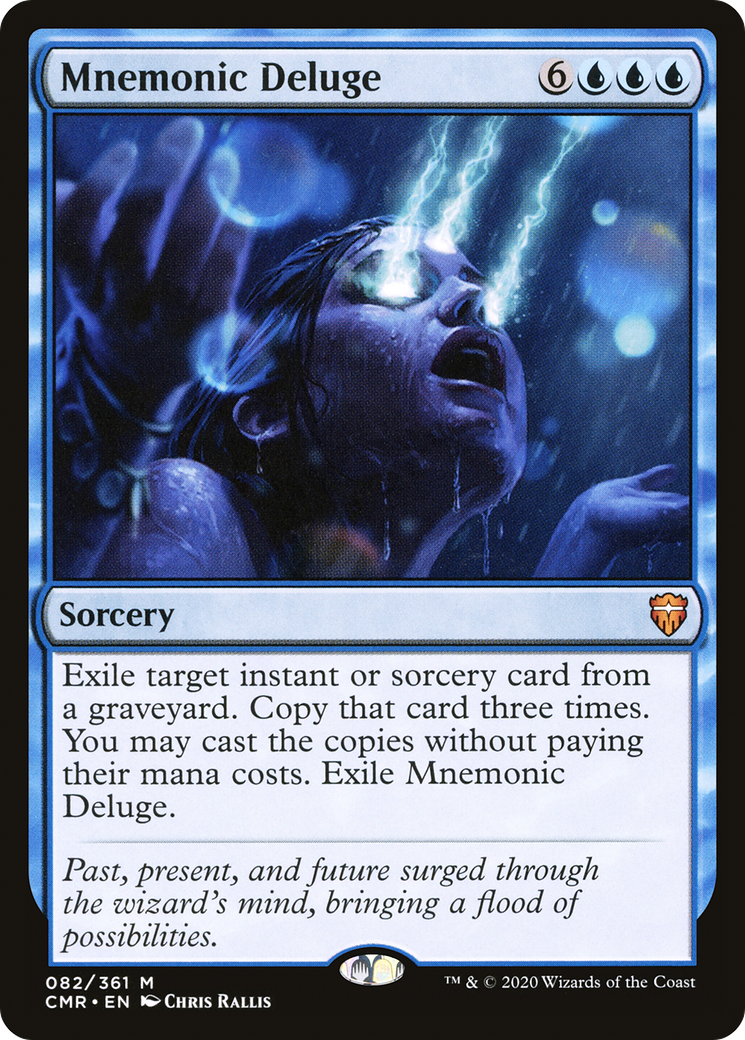 Mnemonic Deluge [Commander Legends] Foil