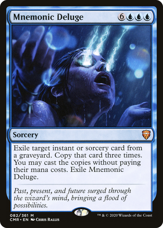 Mnemonic Deluge [Commander Legends] Foil