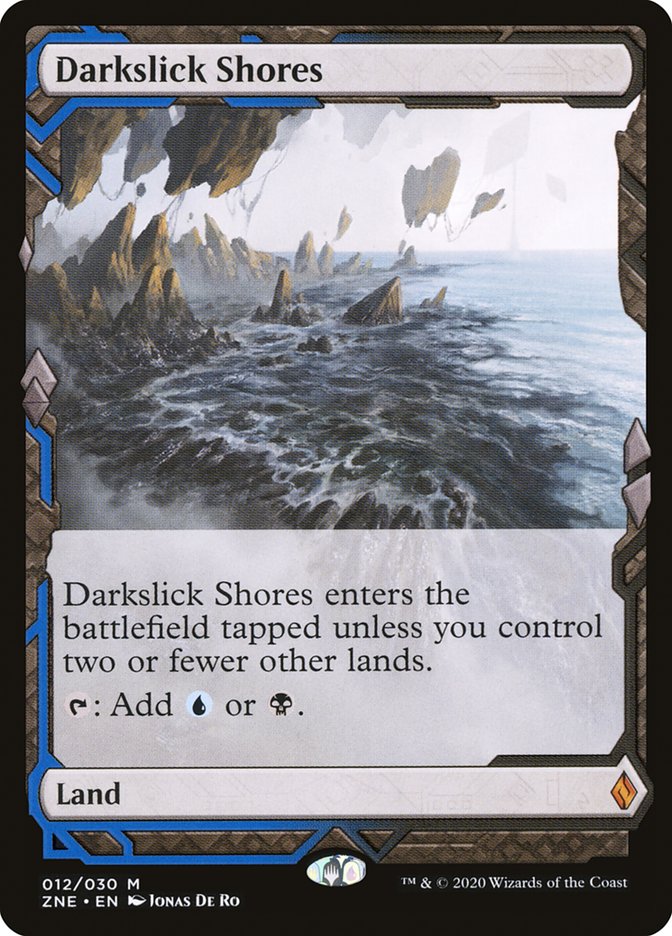 Darkslick Shores (Expeditions) [Zendikar Rising Expeditions] | Silver Goblin