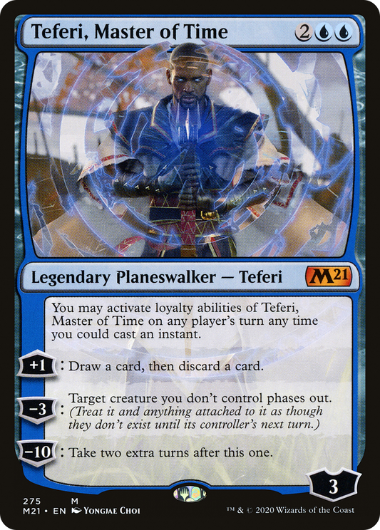 Teferi, Master of Time (275) [Core Set 2021]