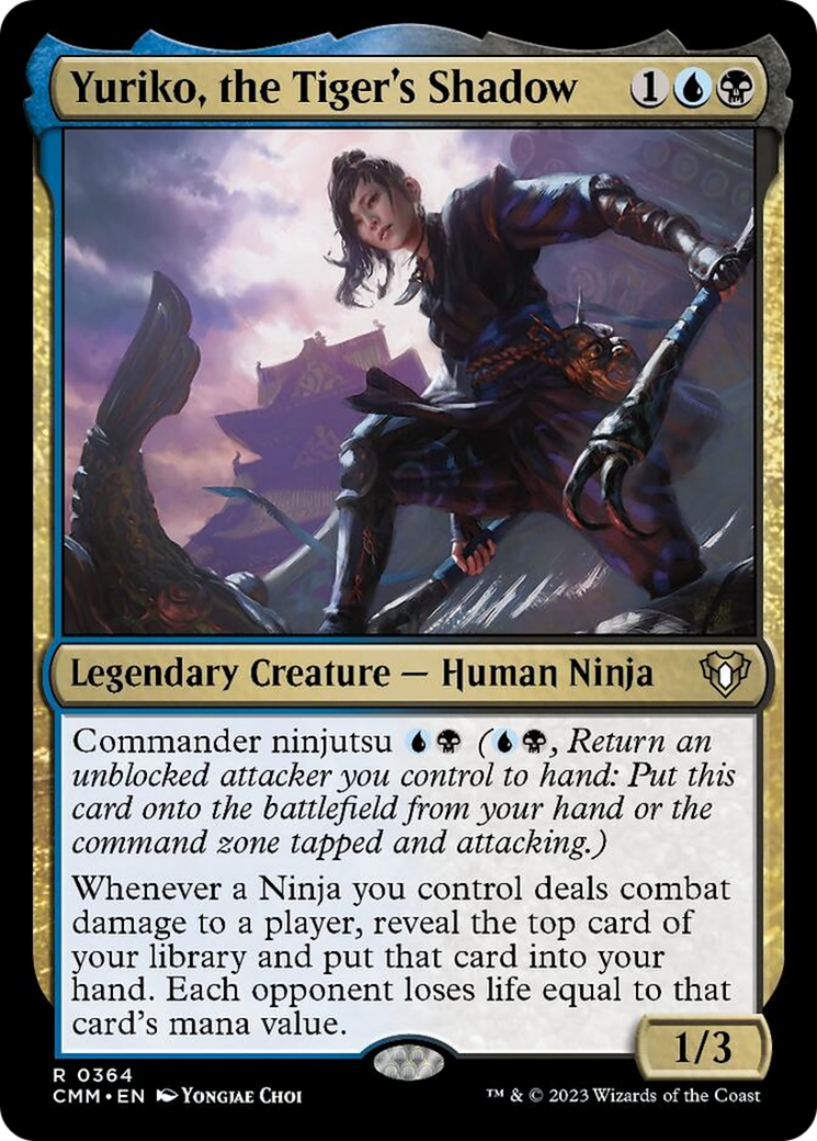 Yuriko, the Tiger's Shadow [Commander Masters] | Silver Goblin