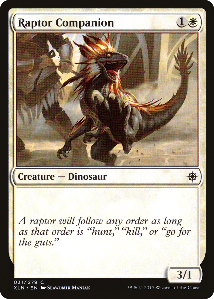 Raptor Companion [Ixalan] Foil