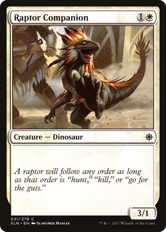 Raptor Companion [Ixalan] Foil