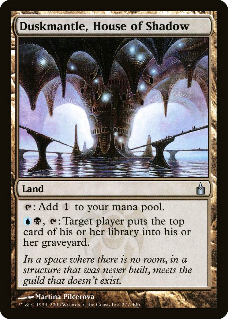 Duskmantle, House of Shadow [Ravnica: City of Guilds] Foil