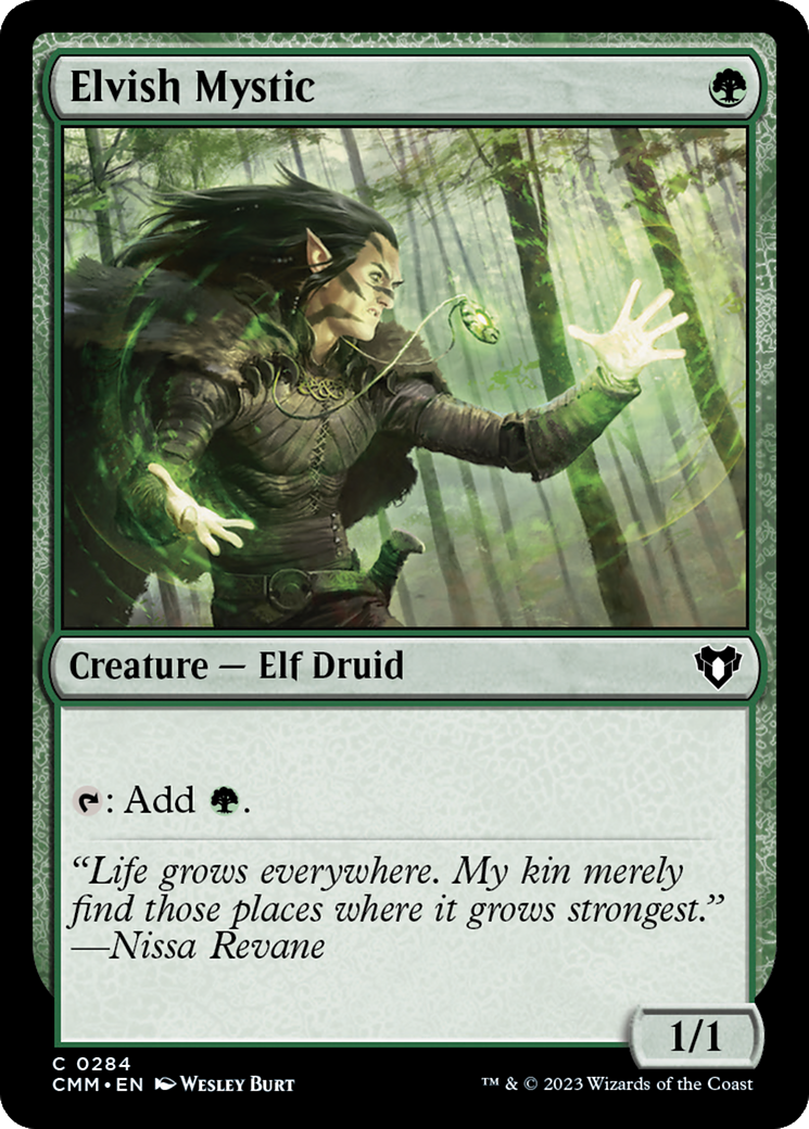 Elvish Mystic [Commander Masters] | Silver Goblin