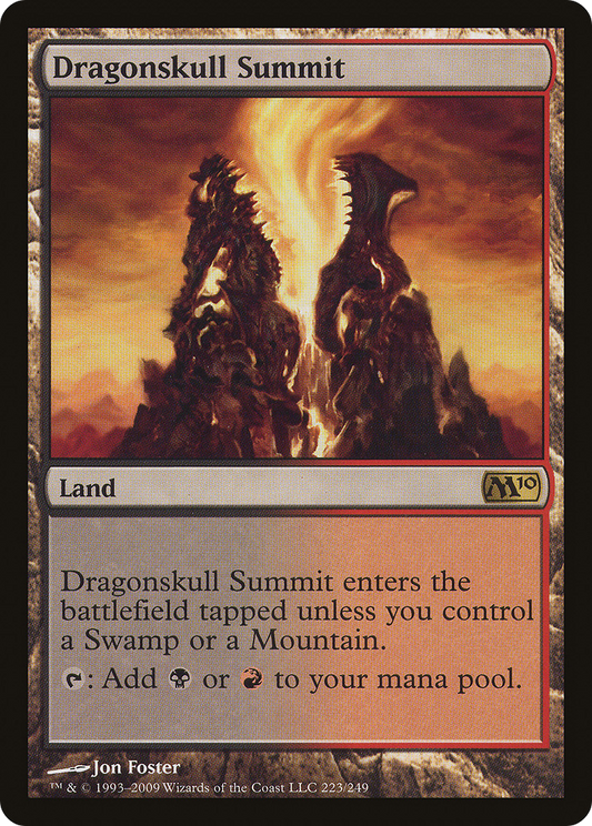 Dragonskull Summit [Magic 2010] Foil