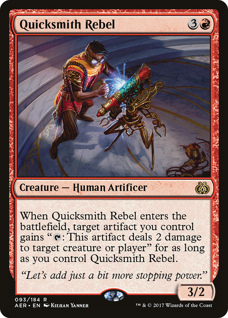 Quicksmith Rebel [Aether Revolt] | Silver Goblin