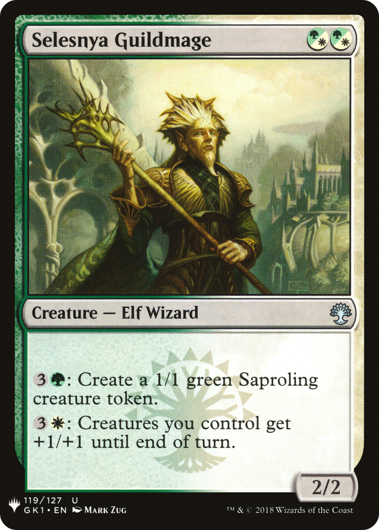 Selesnya Guildmage (GK1-119) - The List
