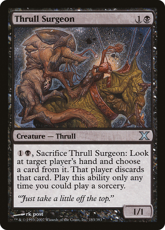 Thrull Surgeon [Tenth Edition] Foil