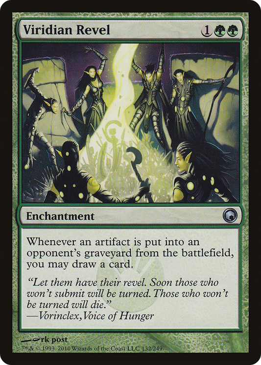 Viridian Revel [Scars of Mirrodin] Foil