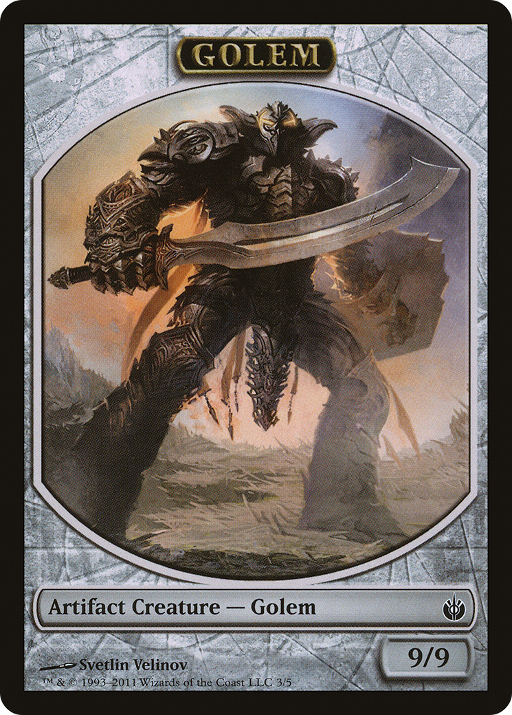 Golem Token (003) - Mirrodin Besieged Tokens