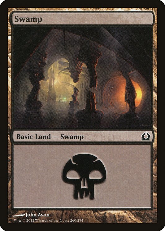 Swamp (260) [Return to Ravnica] Foil