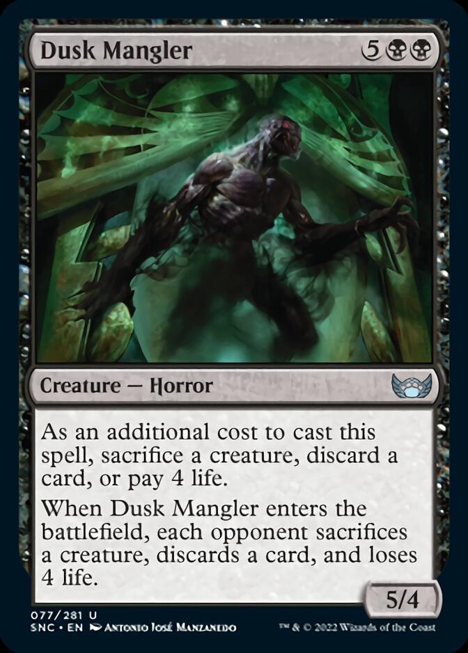 Dusk Mangler [Streets of New Capenna] | Silver Goblin