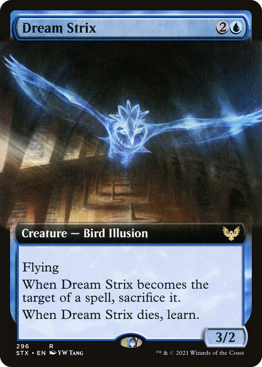 Dream Strix (Extended Art) [Strixhaven: School of Mages] Foil