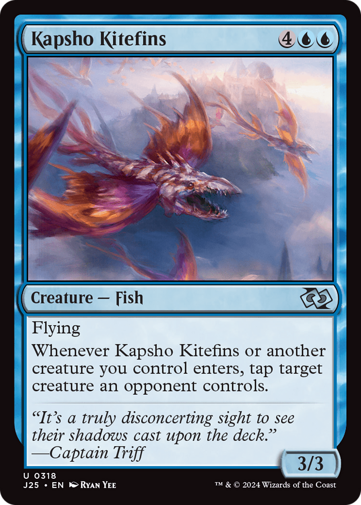 Kapsho Kitefins [Foundations Jumpstart] | Silver Goblin