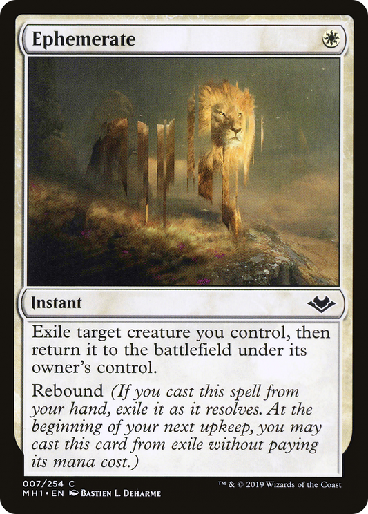 Ephemerate [Modern Horizons] Foil
