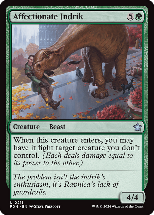 Affectionate Indrik [Foundations] Foil