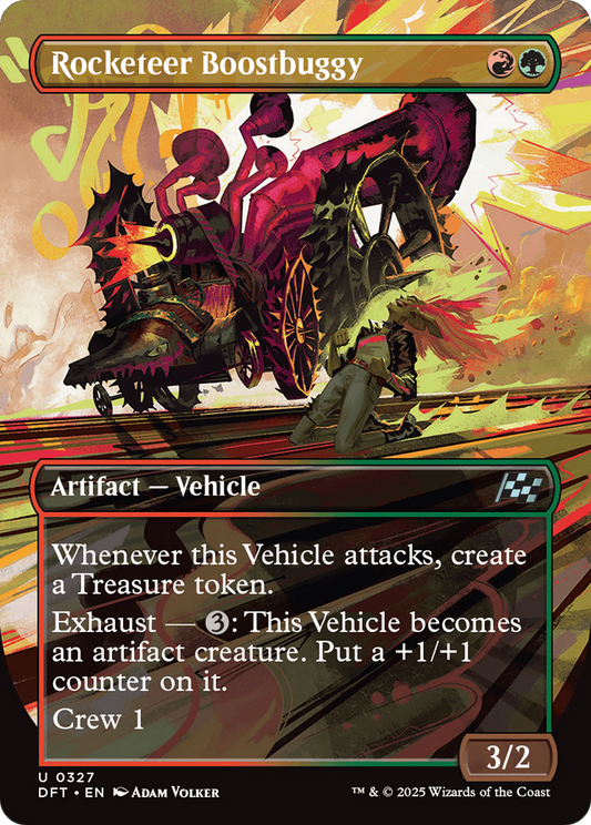 Rocketeer Boostbuggy (Borderless) Foil (327) - Aetherdrift