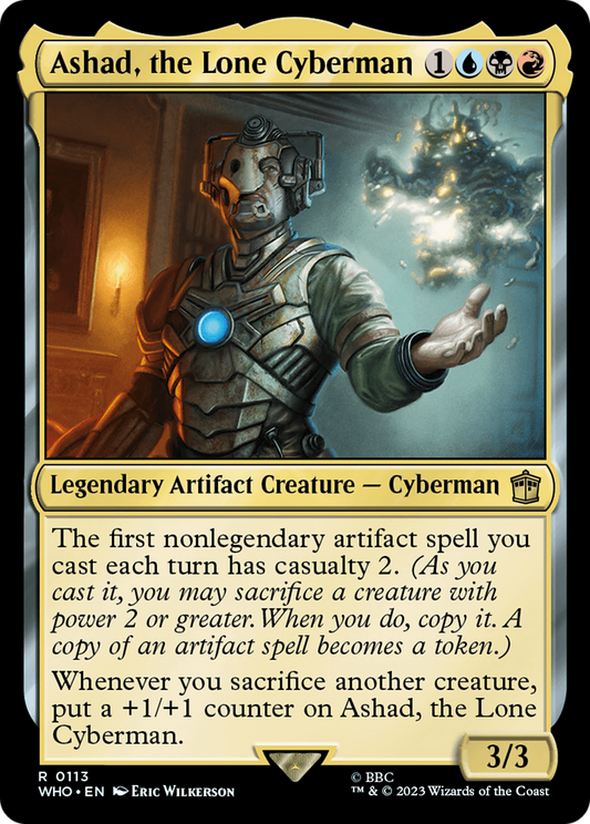 Ashad, the Lone Cyberman [Doctor Who] Foil