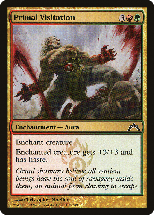 Primal Visitation [Gatecrash] Foil