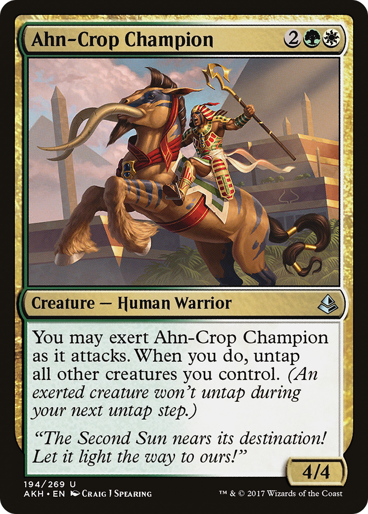 Ahn-Crop Champion (194) Foil - Amonkhet
