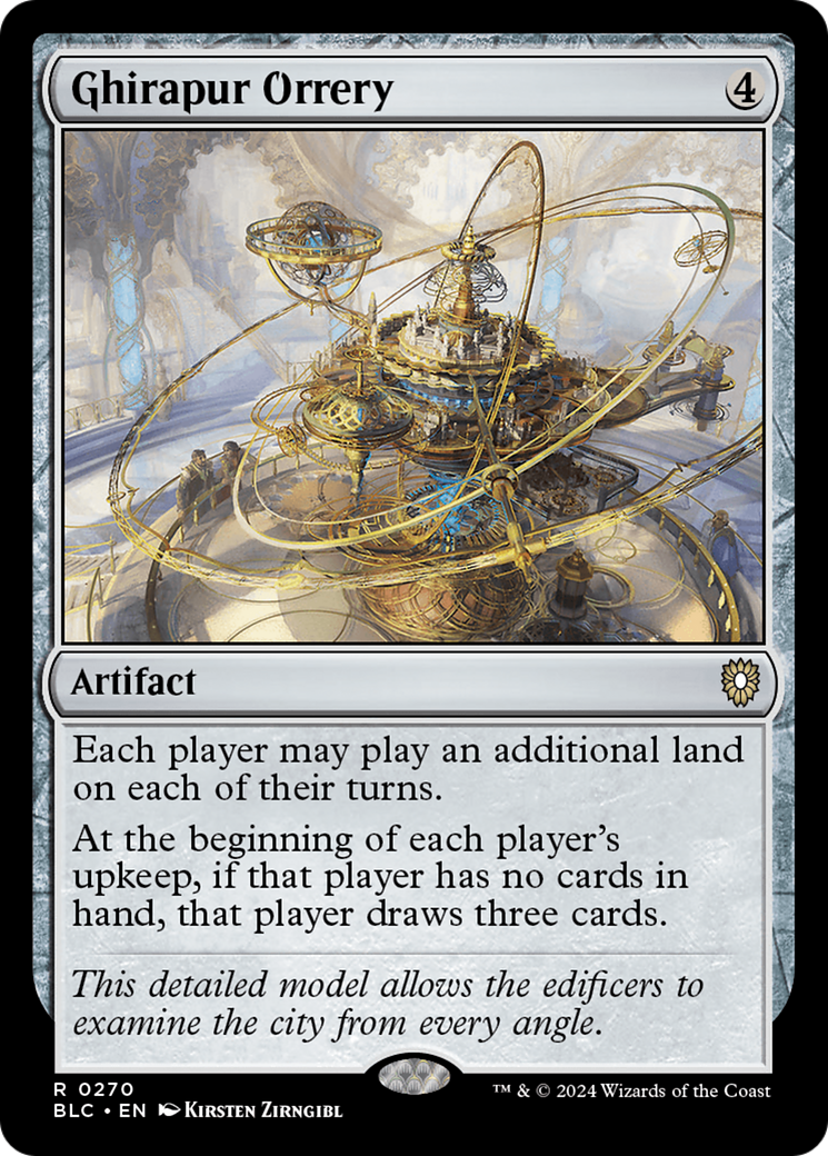 Ghirapur Orrery [Bloomburrow Commander] | Silver Goblin