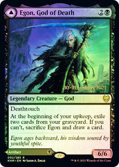 Egon, God of Death // Throne of Death [Kaldheim Prerelease Promos] | Silver Goblin