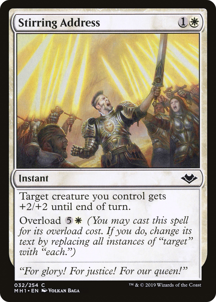 Stirring Address (032) - Modern Horizons