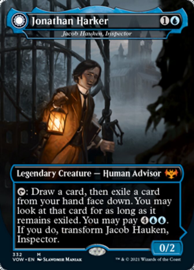 Jacob Hauken, Inspector // Hauken's Insight - Jonathan Harker // Harker's Obsessive Inquiry [Innistrad: Crimson Vow] | Silver Goblin