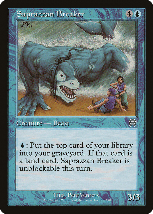 Saprazzan Breaker [Mercadian Masques] Foil