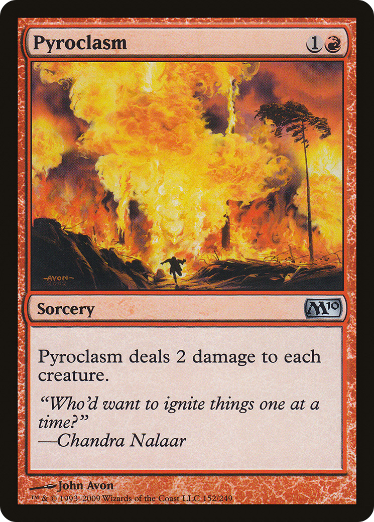 Pyroclasm [Magic 2010] Foil