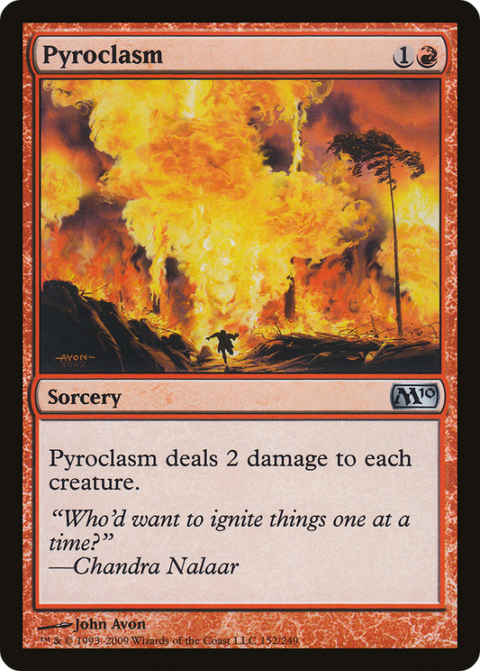 Pyroclasm [Magic 2010] Foil