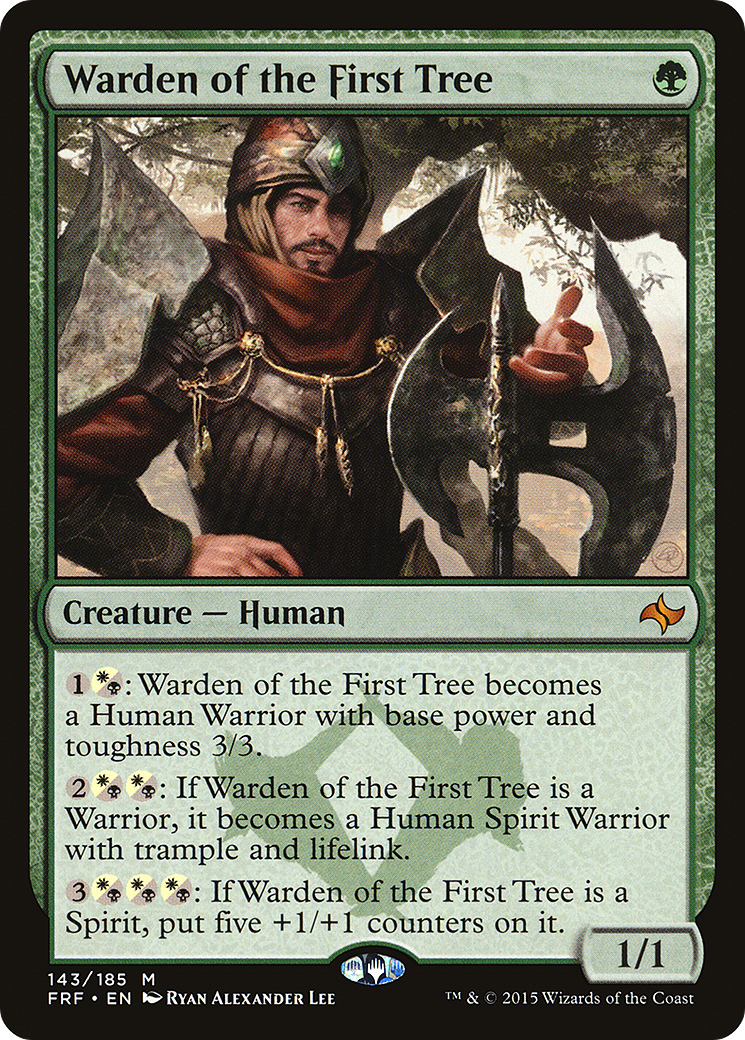 Warden of the First Tree [Fate Reforged] Foil