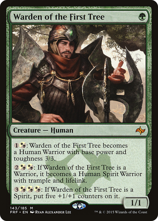Warden of the First Tree [Fate Reforged] Foil