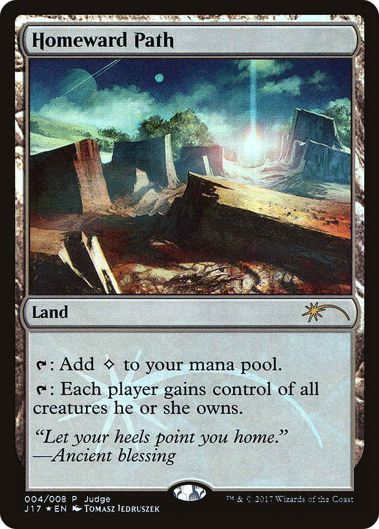 Homeward Path [Judge Gift Cards 2017] | Silver Goblin