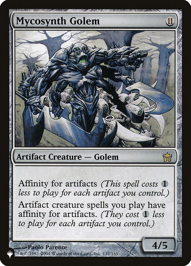 Mycosynth Golem [The List] | Silver Goblin