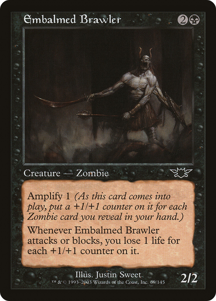 Embalmed Brawler [Legions] Foil