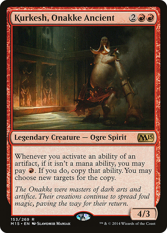 Kurkesh, Onakke Ancient [Magic 2015] Foil