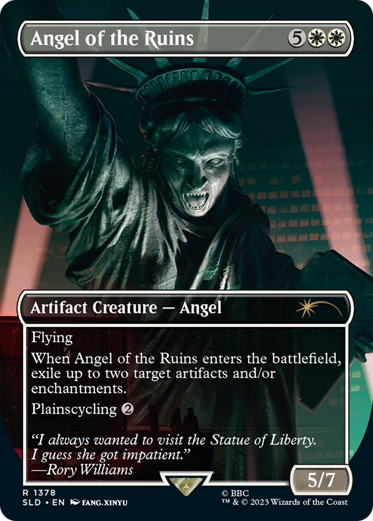 Angel of the Ruins (1378) [Secret Lair Drop Series] Foil