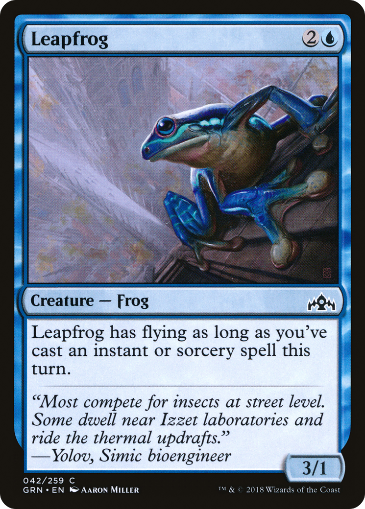 Leapfrog [Guilds of Ravnica] Foil