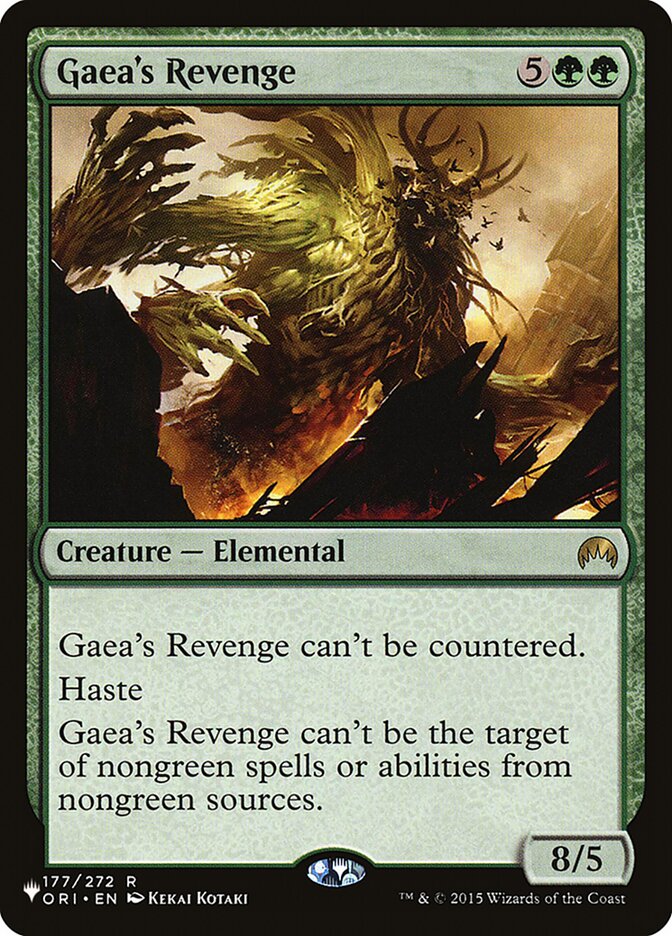 Gaea's Revenge [The List] | Silver Goblin