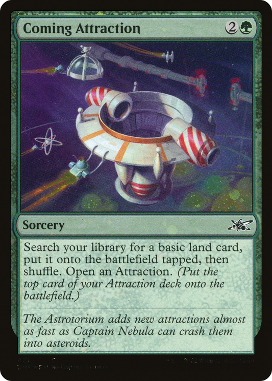 Coming Attraction (Galaxy Foil) [Unfinity]